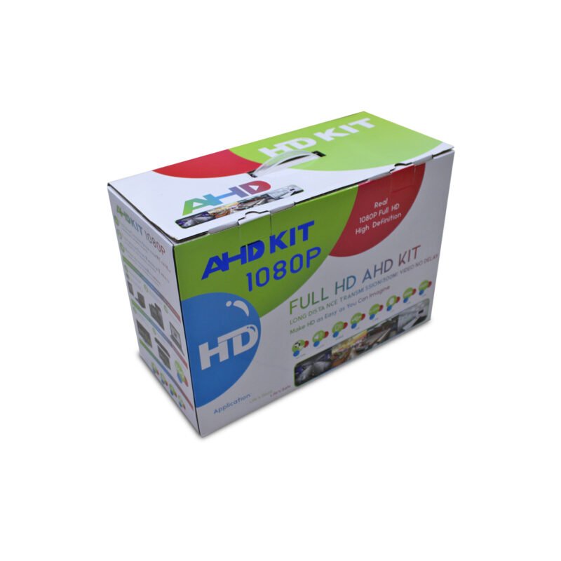 set de camaras de seguridad ahd de 1080p/dvr de cuatro canales — vista 5
