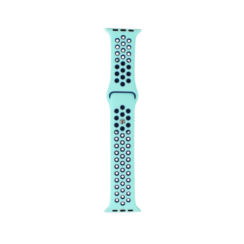 correa silicona applewatch blue — vista 2