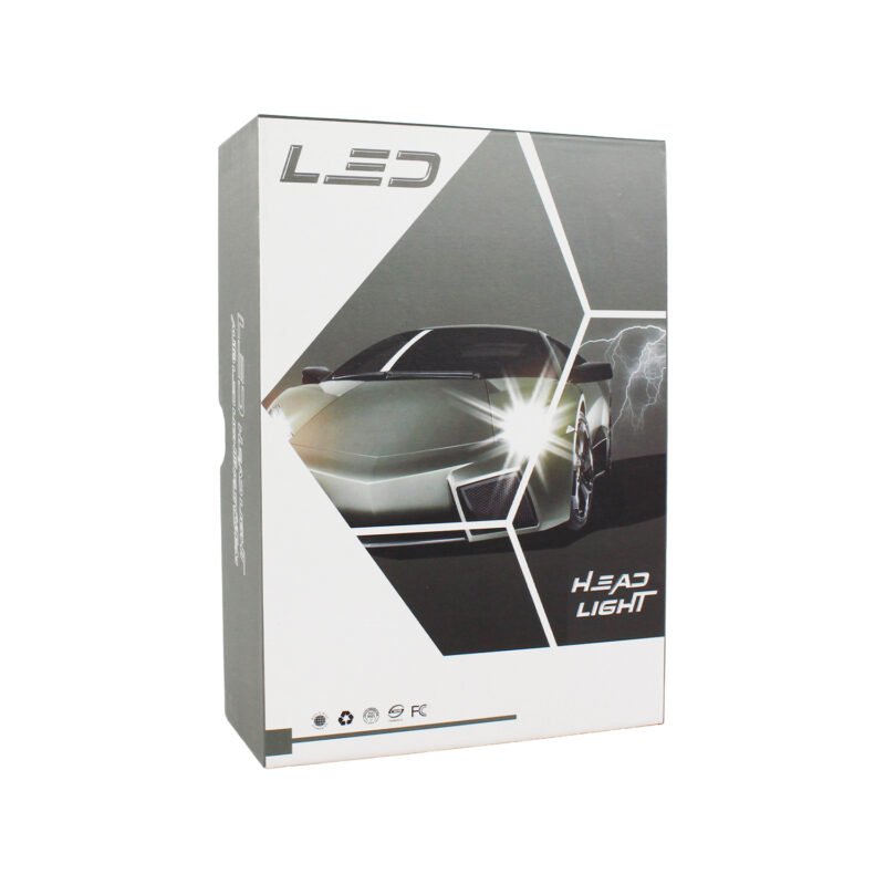 lampara led cob h4 6000k de 26ws para automovil o motocicleta. — vista 5