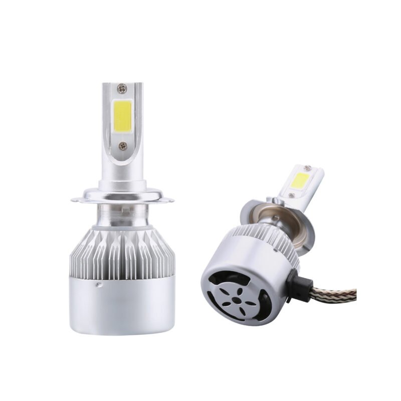lampara led cob h4 6000k de 26ws para automovil o motocicleta. — vista 2