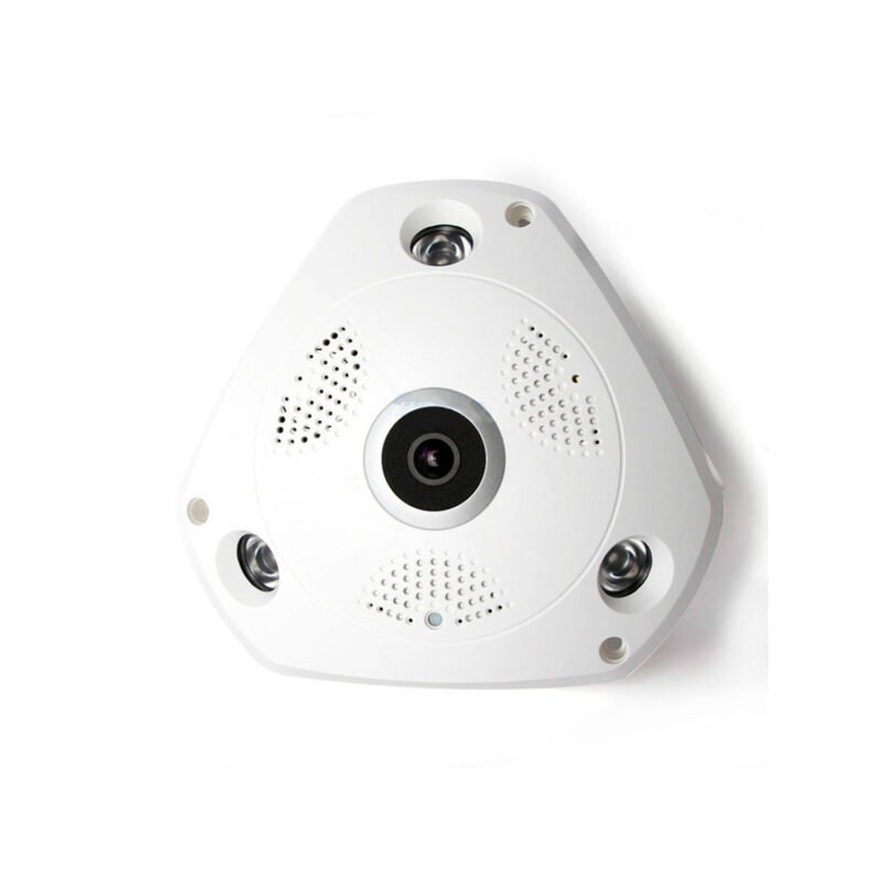 camara de seguridad panoramica 360 grados vision nocturna