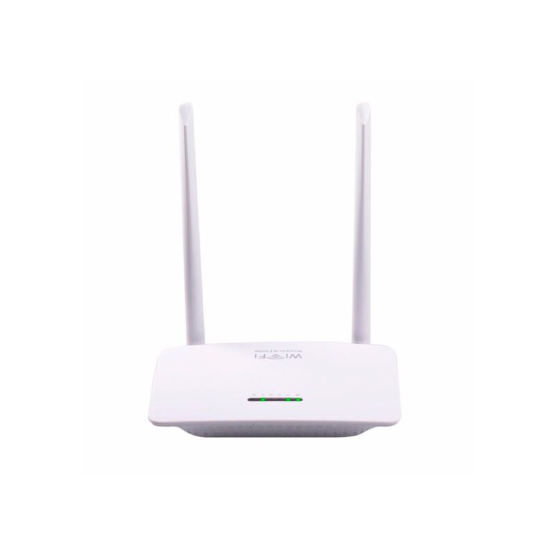 antena router wifi/2 s/300mbps/4 puertos lan/ 1 puertowan.