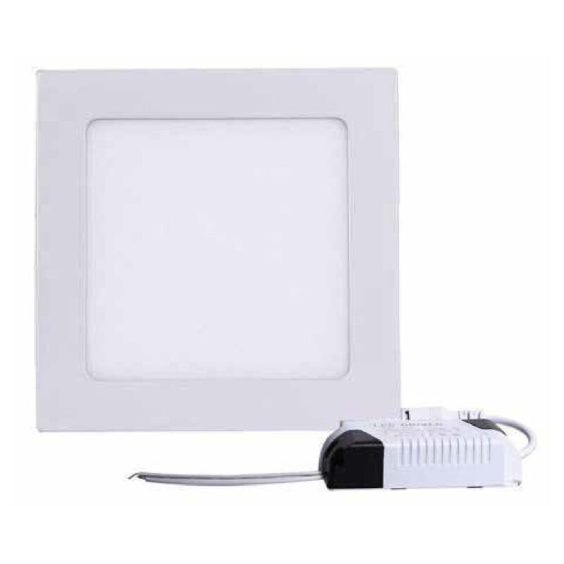 foco led cuadrado 18w, luz calida o fria, 1580 lumenes, ahorro 80%, ideal para oficinas y hoteles. — vista 2