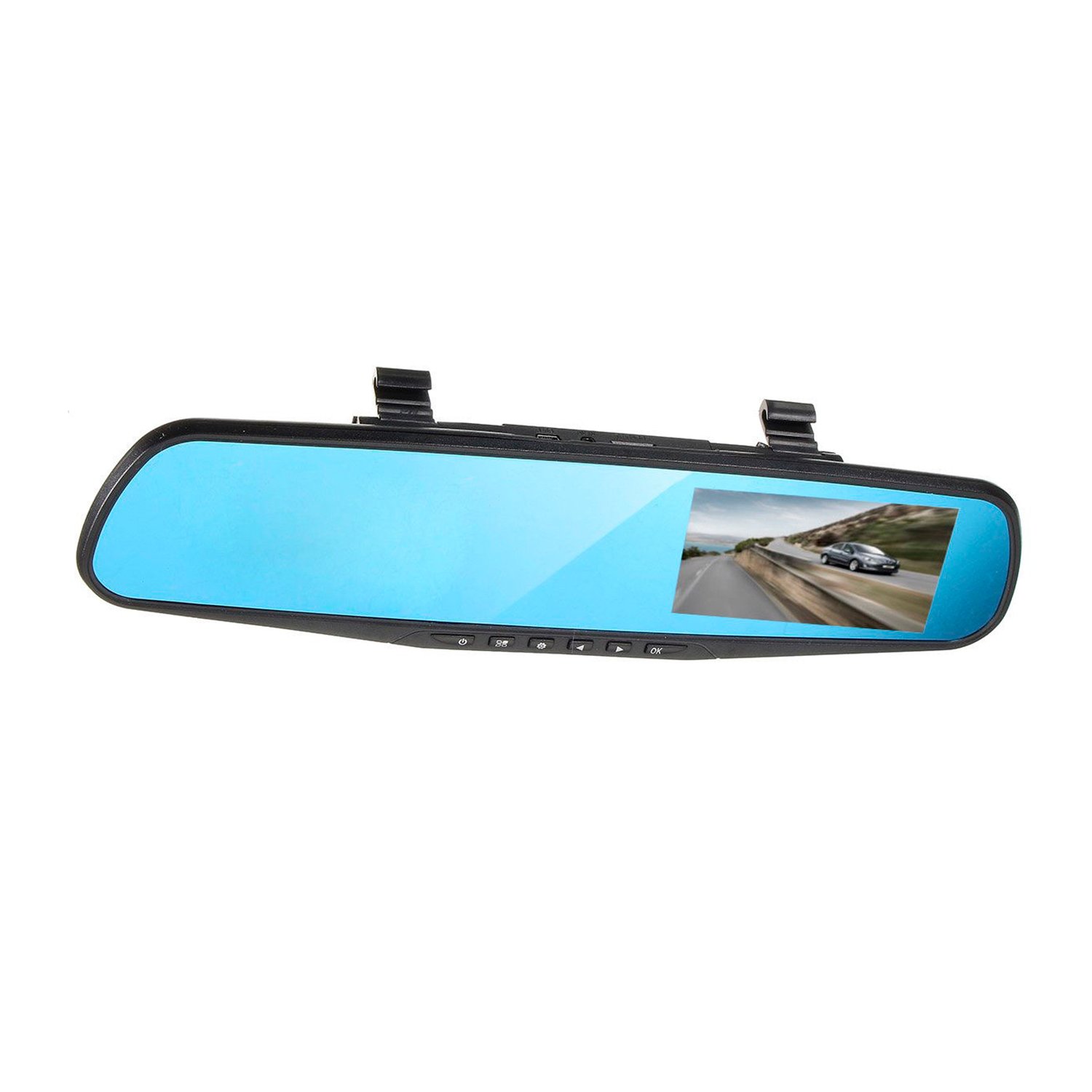 espejo retrovisor + camara frontal y camara de retroceso espejo retrovisor + camara frontal y camara de retroceso