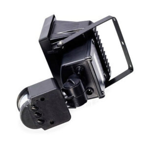 foco led con sensor y panel solar