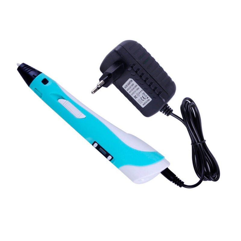 lapiz impresora 3d blue — vista 3