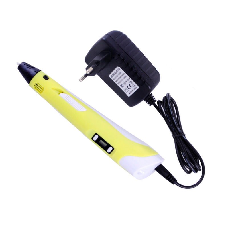 lapiz impresora 3d yellow — vista 3