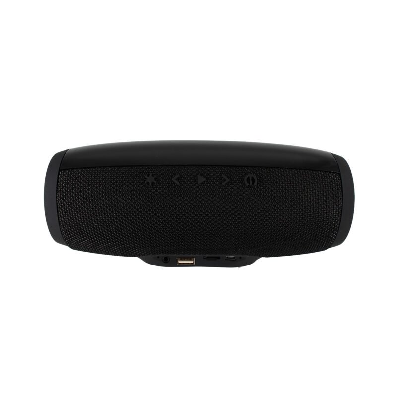 parlante portatil bt con luces multicolor con entrada sd/ radio fm. black — vista 3
