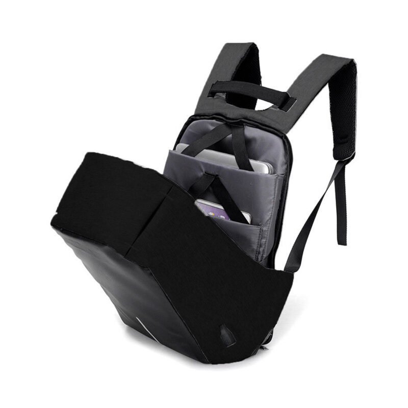 mochila antirobo. black — vista 3