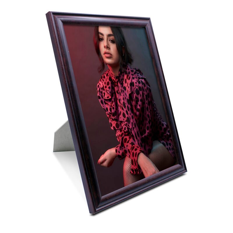 marco para foto 21cm x 30 cm madera barnizado — vista 3