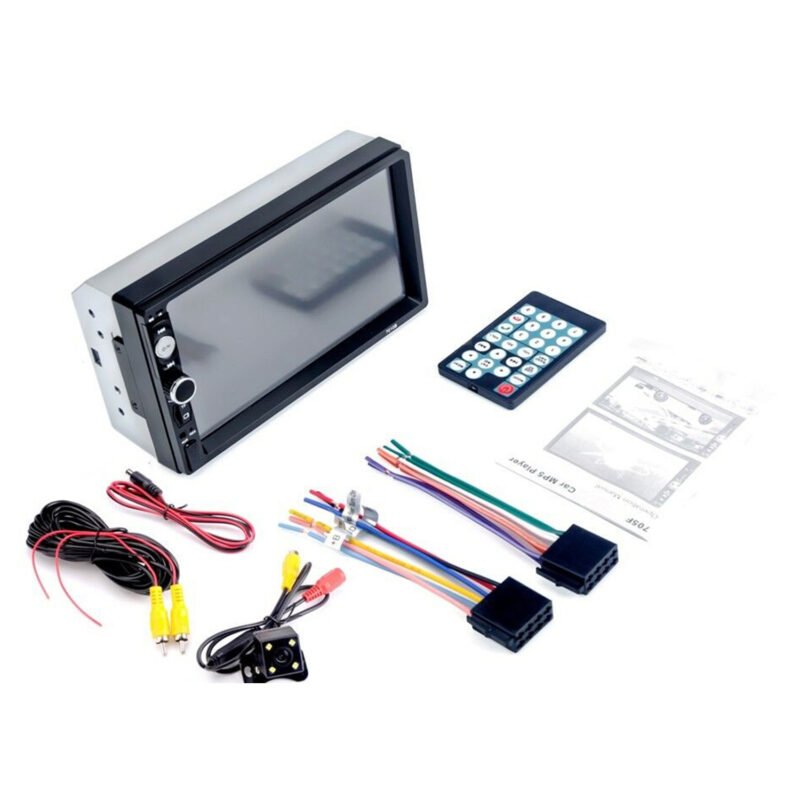 radio para automovil con pantalla tactil con bluetooth mp3/usb/sd/aux. — vista 5