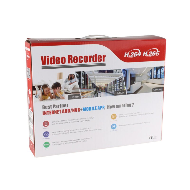 dvr 4 canales ahd 1080p, full hd — vista 4