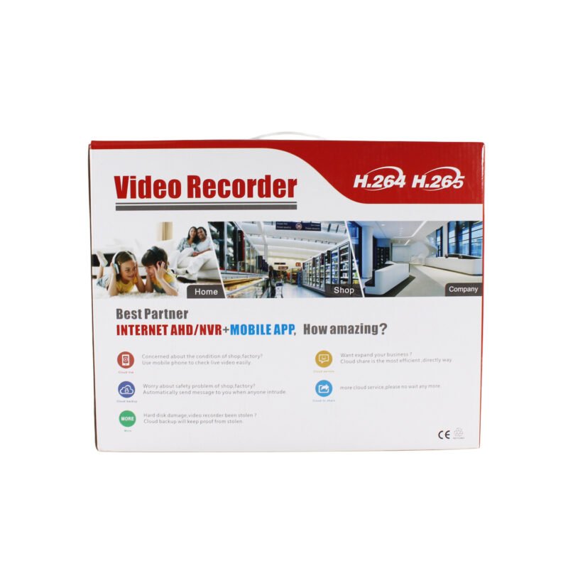 dvr 8 canales ahd 1080p, full hd
