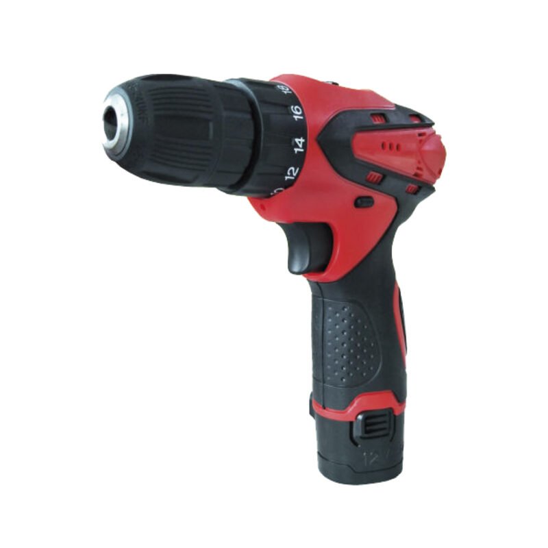 taladro atornillador inalambrico 12,6 v con dos baterias y accesorios