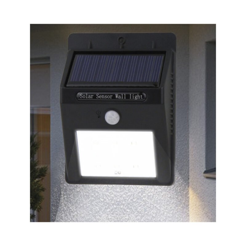 foco solar 20 led con sensor de movimiento — vista 3