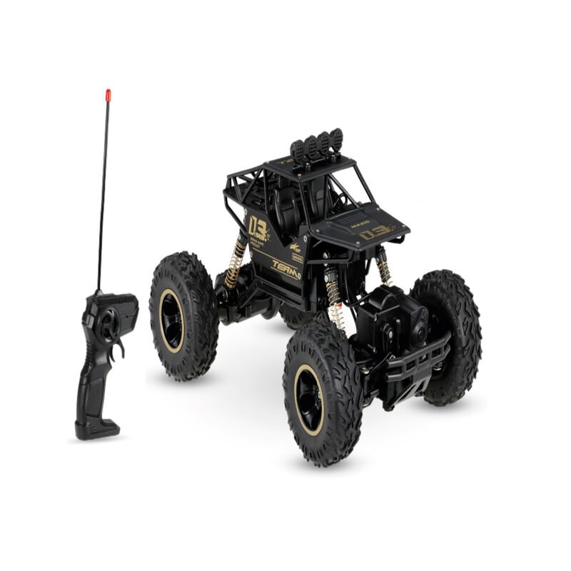 vehiculo a control remoto auto. black