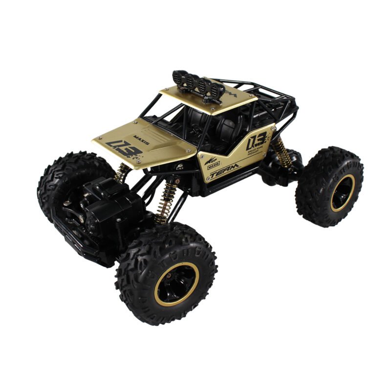 vehiculo a control remoto auto. gold — vista 9