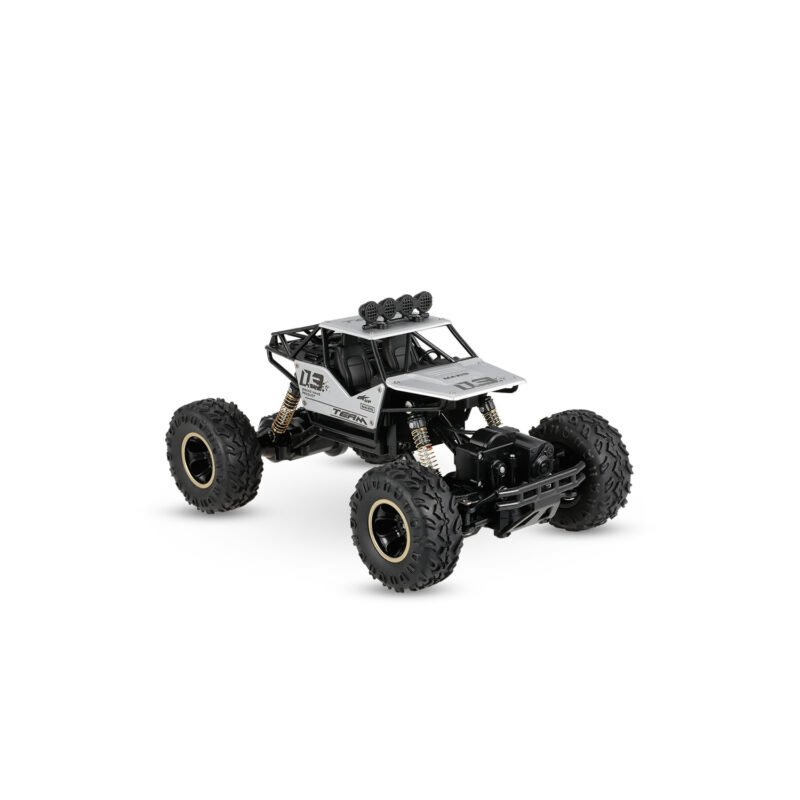 vehiculo a control remoto auto. silver — vista 4