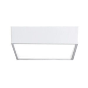 foco led panel cuadrado sobrepuesto, 15w, luz calida, ahorro 80%, ideal para oficinas y hoteles.