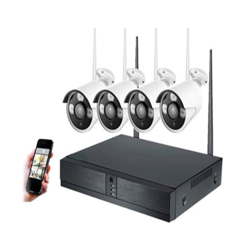 sistema inalambrico de camara de seguridad wifi kit, 5g