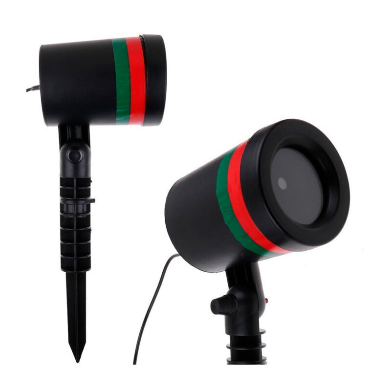 luz laser decorativa de exterior multipunto y verde red — vista 2
