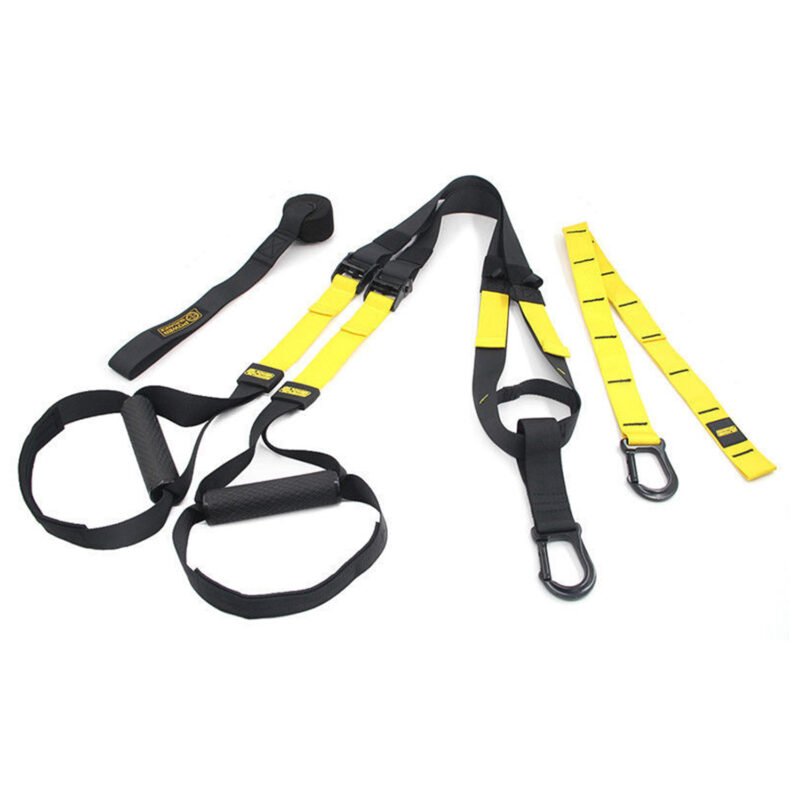 correa de suspension ajustable para ejercicio, mangos acolchados, resiste hasta 500 kg. — vista 3
