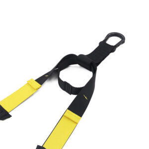 correa de suspension ajustable para ejercicio, mangos acolchados, resiste hasta 500 kg.