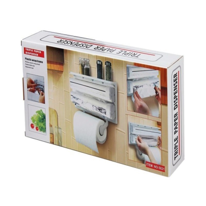 portarrollo cocina dispensador toalla nova film alusa — vista 4