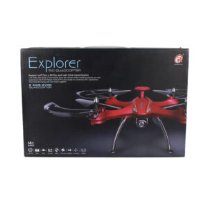dron camara 2mp/wifi monitoreo. black