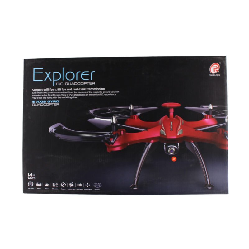 dron camara 2mp/wifi monitoreo. red — vista 2