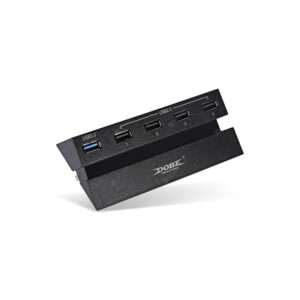 usb para ps4, amplia puertos, 3.0 ultra rapido, 4 puertos 2.0, carga simultanea.