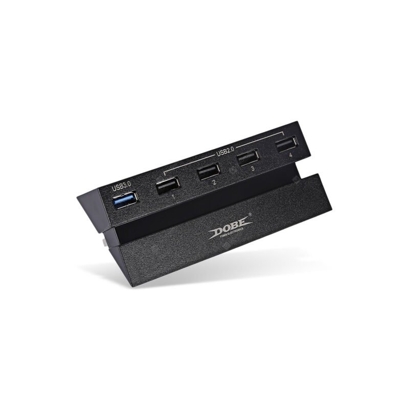 usb para ps4, amplia puertos, 3.0 ultra rapido, 4 puertos 2.0, carga simultanea.