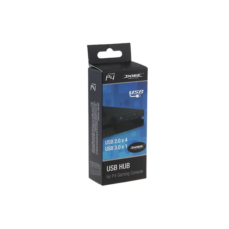 usb para ps4, amplia puertos, 3.0 ultra rapido, 4 puertos 2.0, carga simultanea. — vista 4