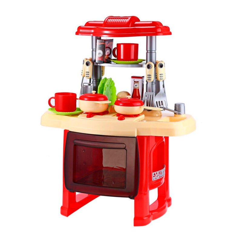 set de cocina niÑa 30 piezas con luz y musica — vista 8