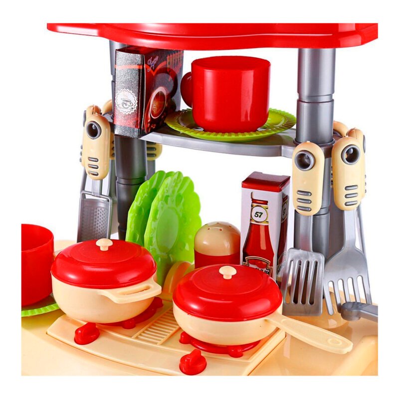 set de cocina niÑa 30 piezas con luz y musica — vista 6