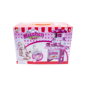 set de cocina niÑa 30 piezas con luz y musica