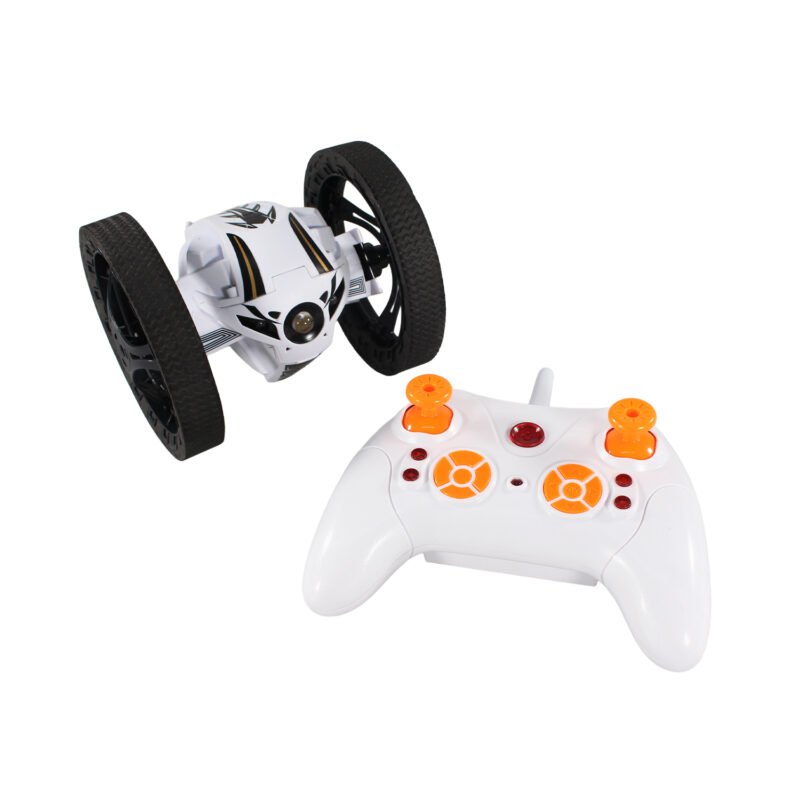 vehiculo a control remoto auto jumping car. black — vista 2