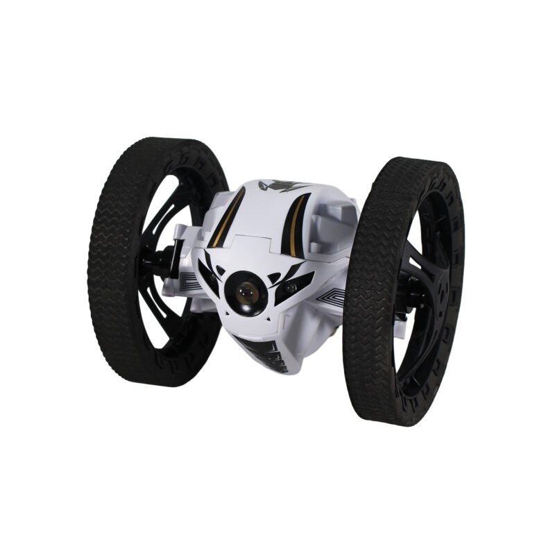 vehiculo a control remoto auto jumping car. black — vista 4