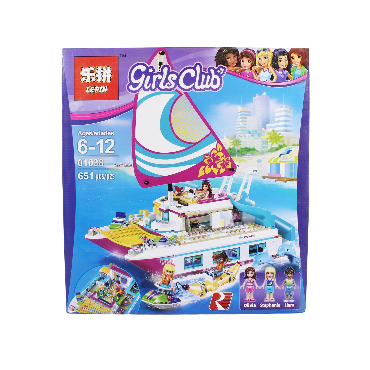 set de bloques armable lepin. 651 piezas set de bloques armable lepin. 651 piezas