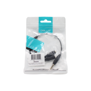 cable adaptador 3,5mm audio macho doble hembra audifono mic