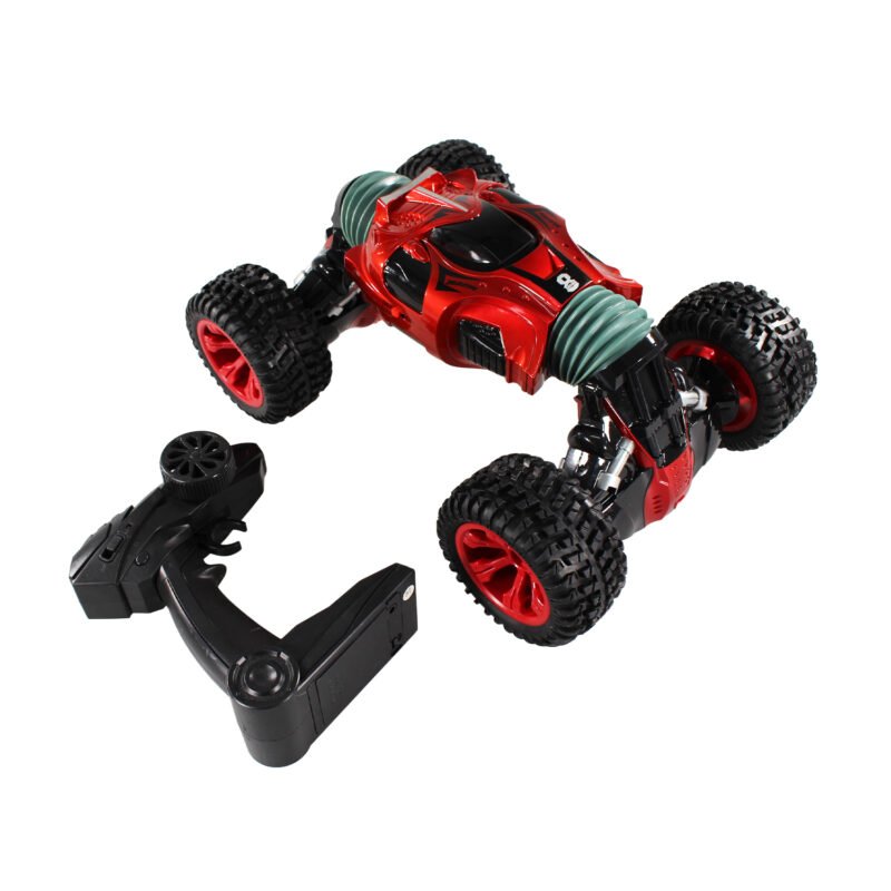 vehiculo a control remoto auto largo ajustable. green — vista 2