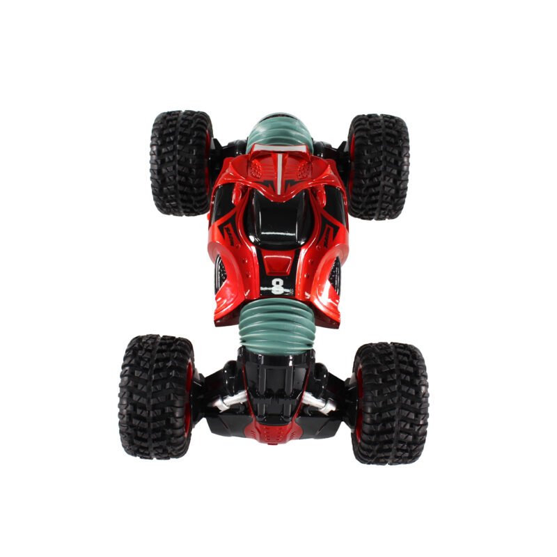 vehiculo a control remoto auto largo ajustable. green — vista 4