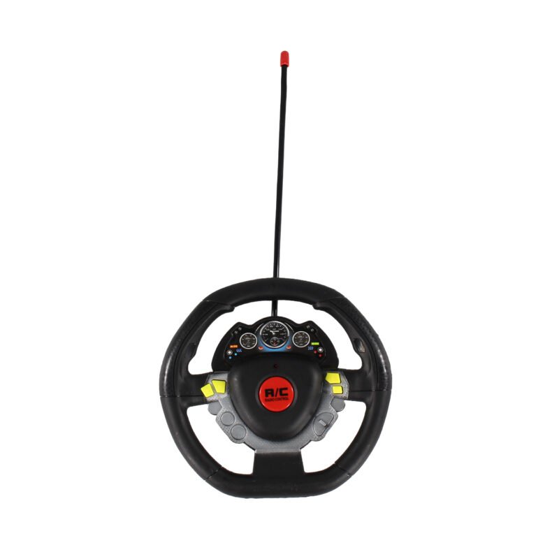 vehiculo a control remoto auto con volante. blue — vista 5