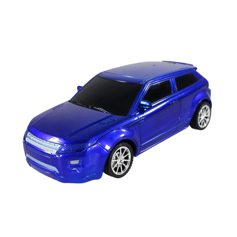 vehiculo a control remoto auto con volante. blue — vista 4