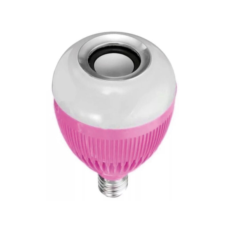 ampolleta parlante con control remoto e27 pink — vista 3