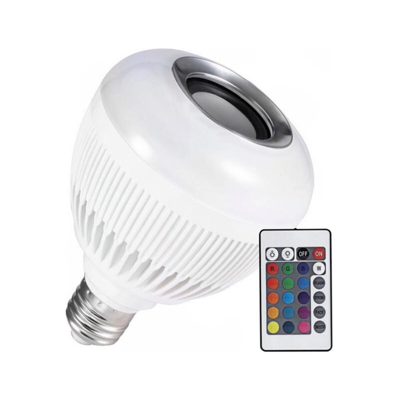 ampolleta parlante con control remoto e27 pink — vista 4