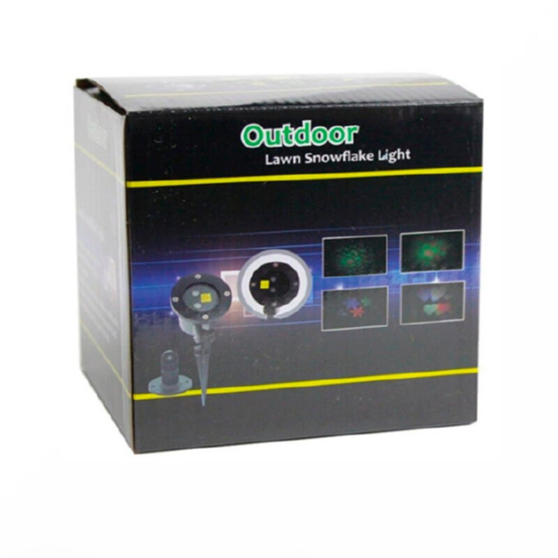 luz laser decorativa de exterior