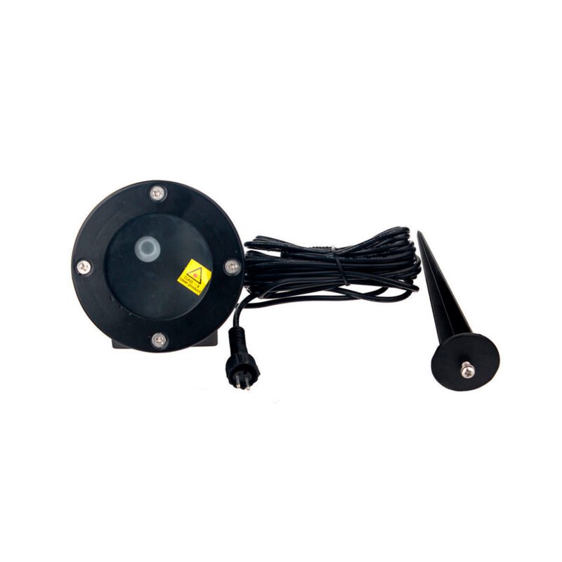 luz laser decorativa de exterior multipunto y verde red — vista 3