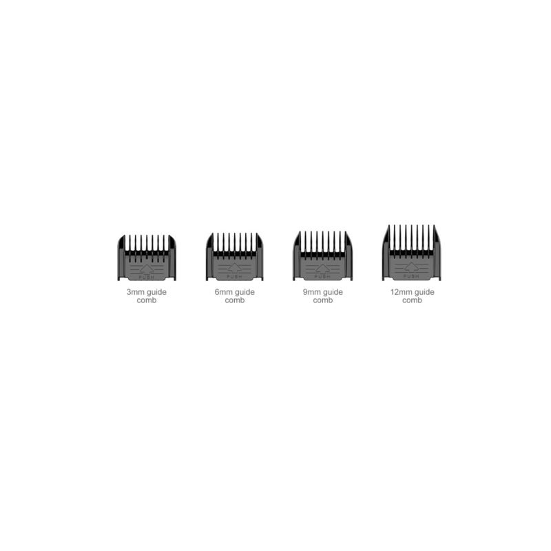 cortadora de cabello inalambrica recargable c/ accesorios — vista 5