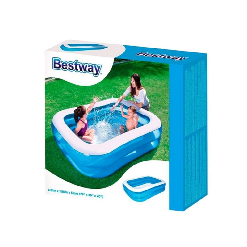 piscina rectangular de 201 x 150 x 51 cm — vista 3